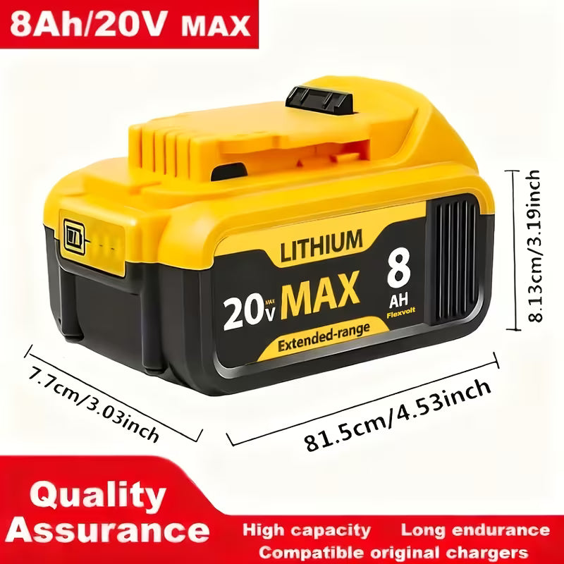 20V Replacement Lithium Battery — 8.0Ah