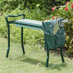 Green Spring Soft Eva Pad Seat Folding Garden Kneeler Bench Kneeling
