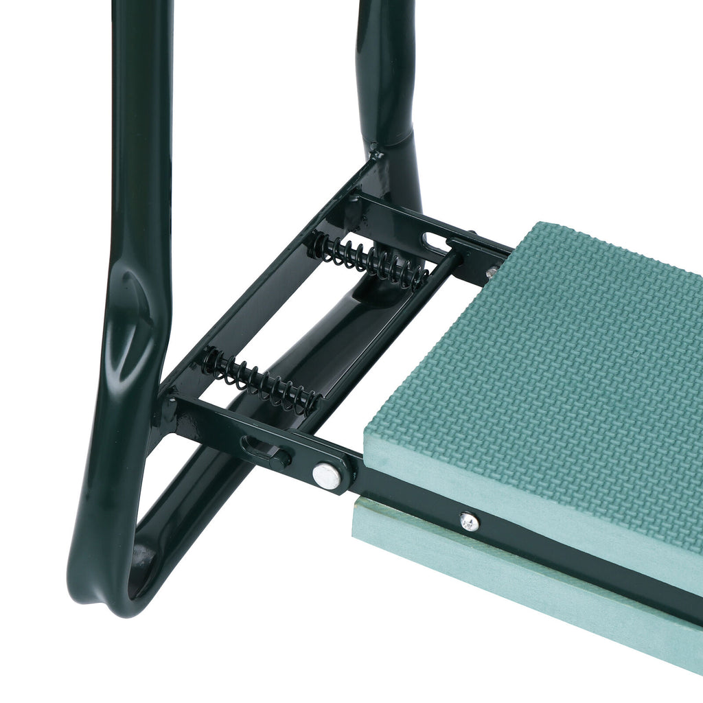 Green Spring Soft Eva Pad Seat Folding Garden Kneeler Bench Kneeling