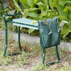 Green Spring Soft Eva Pad Seat Folding Garden Kneeler Bench Kneeling