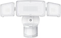 LED Security Lights Motion Sensor Light Outdoor, 38W 4200LM Light, 5500K, IP65 Waterproof, 3 Head Detected Flood Light for Garage, Yard, Porch (White)