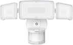 LED Security Lights Motion Sensor Light Outdoor, 38W 4200LM Light, 5500K, IP65 Waterproof, 3 Head Detected Flood Light for Garage, Yard, Porch (White)