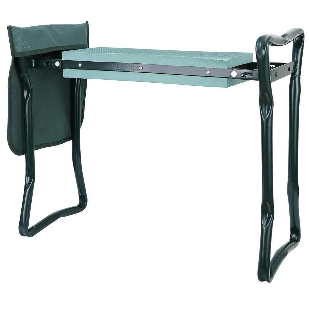 Green Spring Soft Eva Pad Seat Folding Garden Kneeler Bench Kneeling