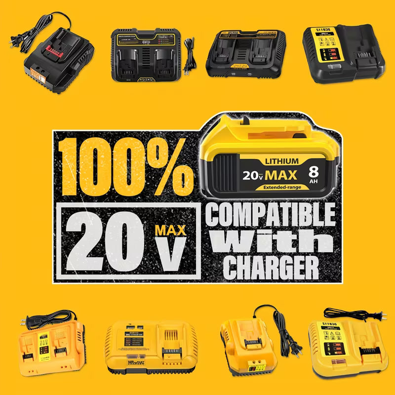 20V Replacement Lithium Battery — 8.0Ah