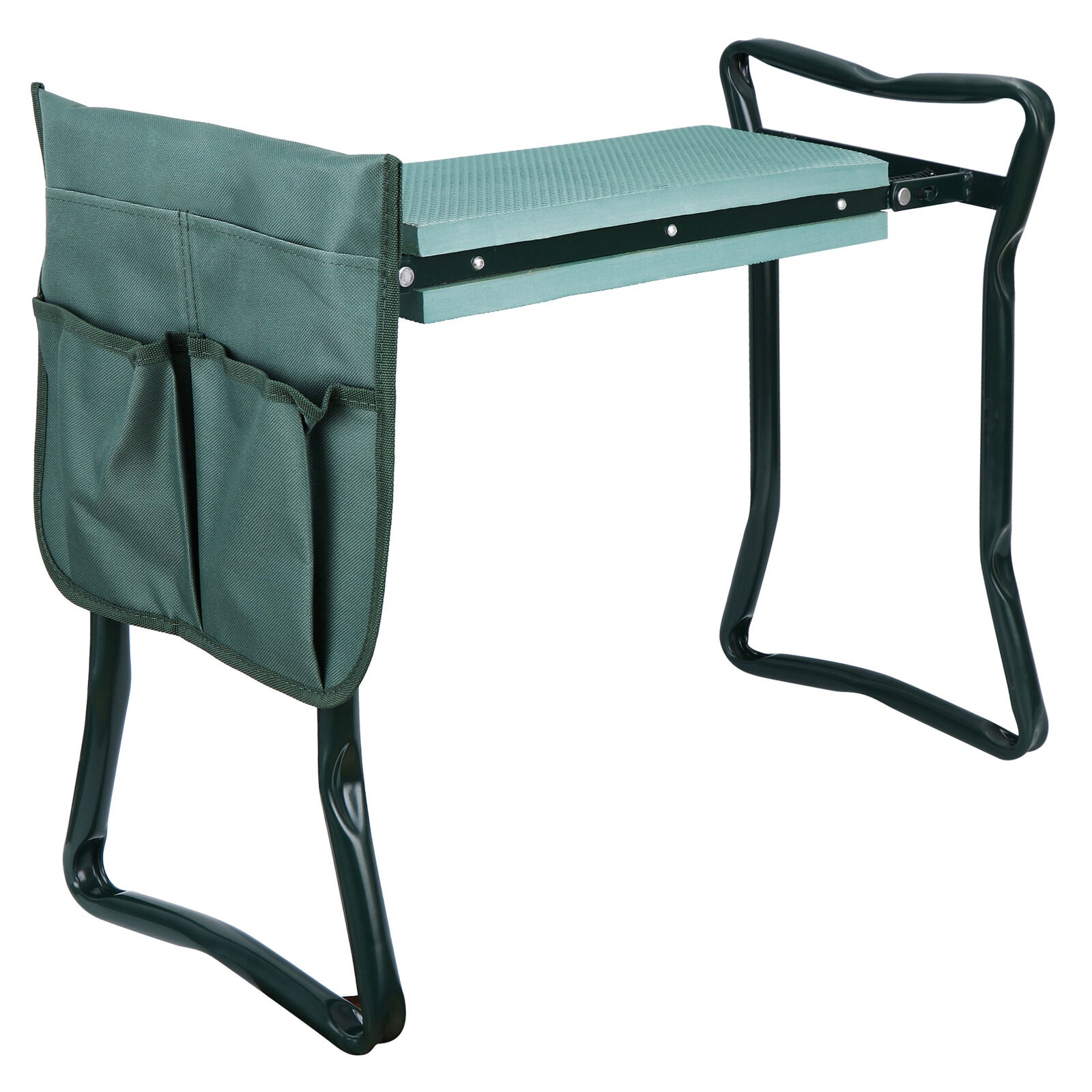 Green Spring Soft Eva Pad Seat Folding Garden Kneeler Bench Kneeling