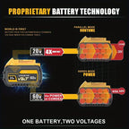 20V/60V MAX Replacement Lithium Battery — 12.0Ah