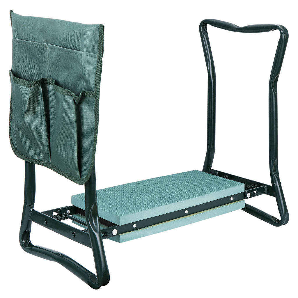 Green Spring Soft Eva Pad Seat Folding Garden Kneeler Bench Kneeling